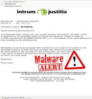 Malware bericht van Intrum Justitia